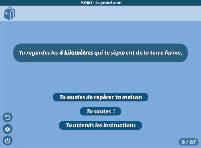 Capture d’éléments de gameplay Moiki